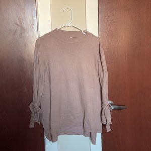 Super Soft Wishlist Sweater Tie Sleeve Size S/M